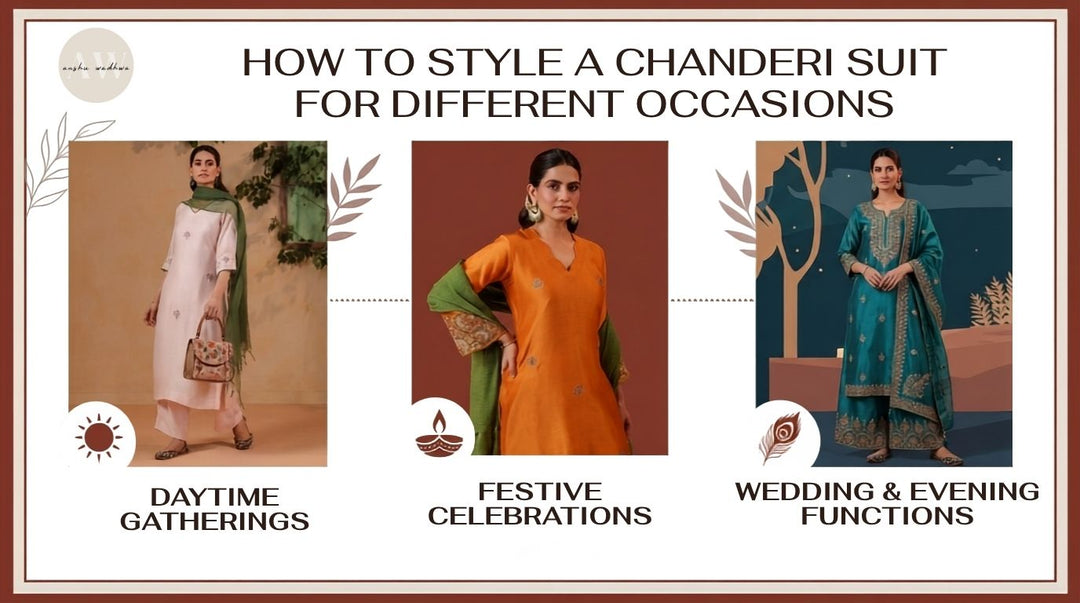 How to Style a Chanderi Suit for Different Occasions